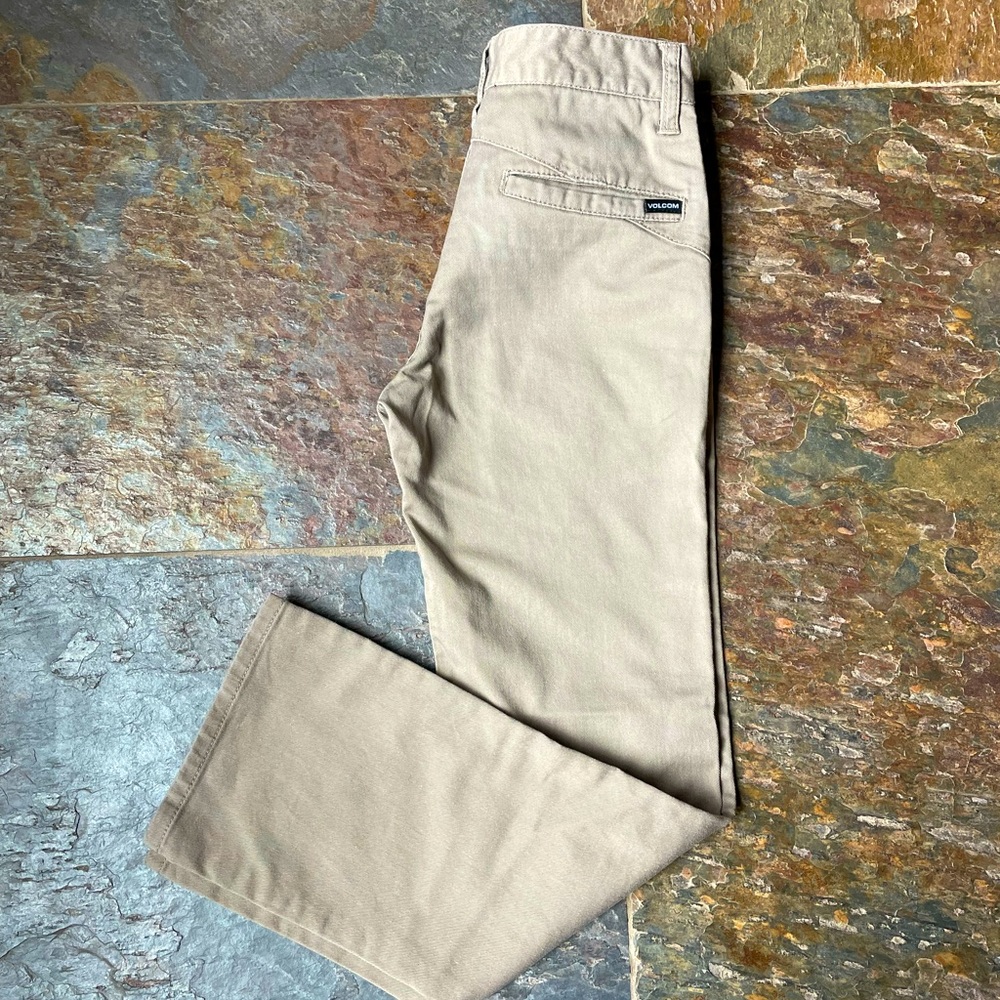 BIG BOYS FRICKIN REGULAR STRETCH PANTS - KHAKI size 23 (10 slim)